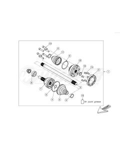 Halfshaft Assembly Winters