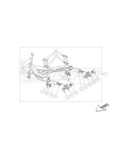 Corvette Rear Upper Control Arm