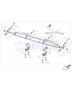 Front GT86 IS Rack Insert Assembly