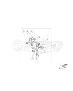 Corvette Rear Toe Link Bracket Assembly