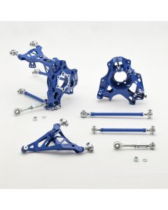 Get the edge you need with the high-performance Wisefab Infiniti G37 Rear Suspension Drop Knuckle Kit.