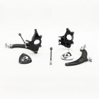 Wisefab Mitsubishi EVO 7 8 9 Front Suspension Drop Knuckle Kit - improved handling and performance.